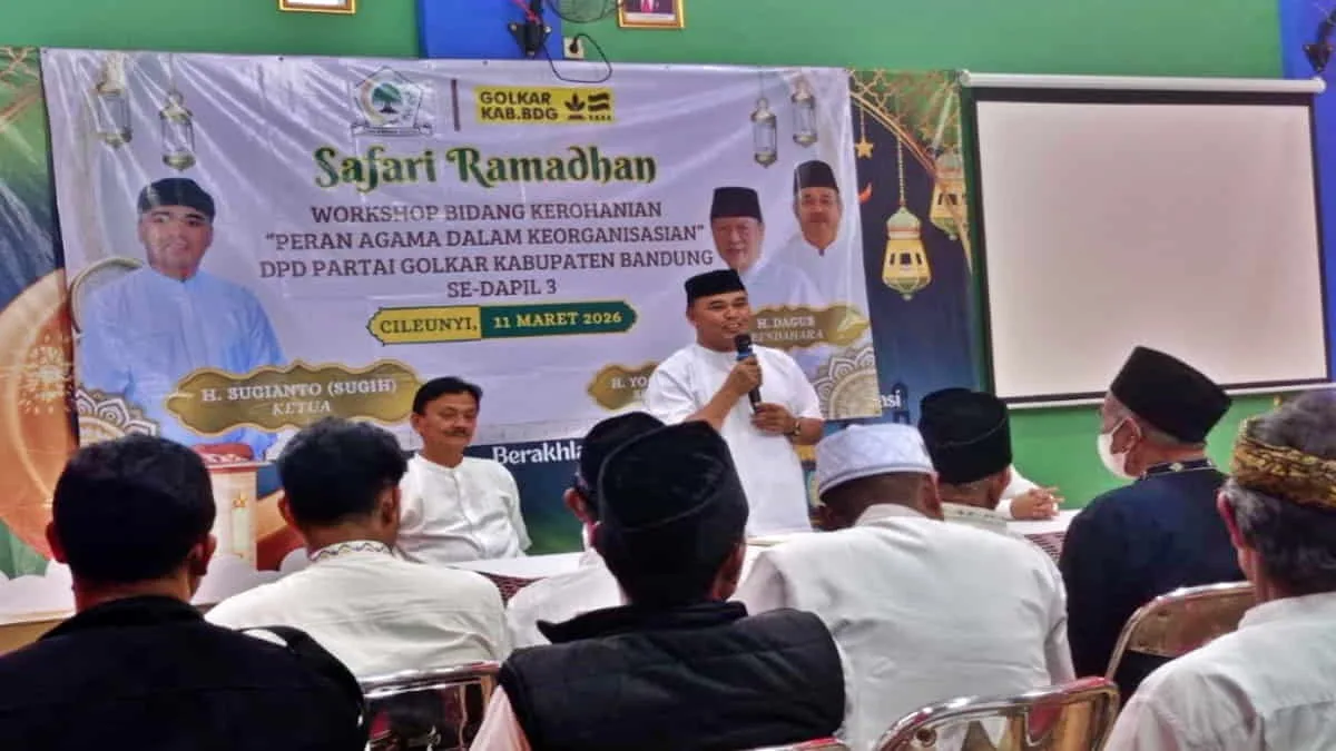 DPD Partai Golkar Kabupaten Bandung Terus Bina Konsolidasi Hingga ke Akar Rumput