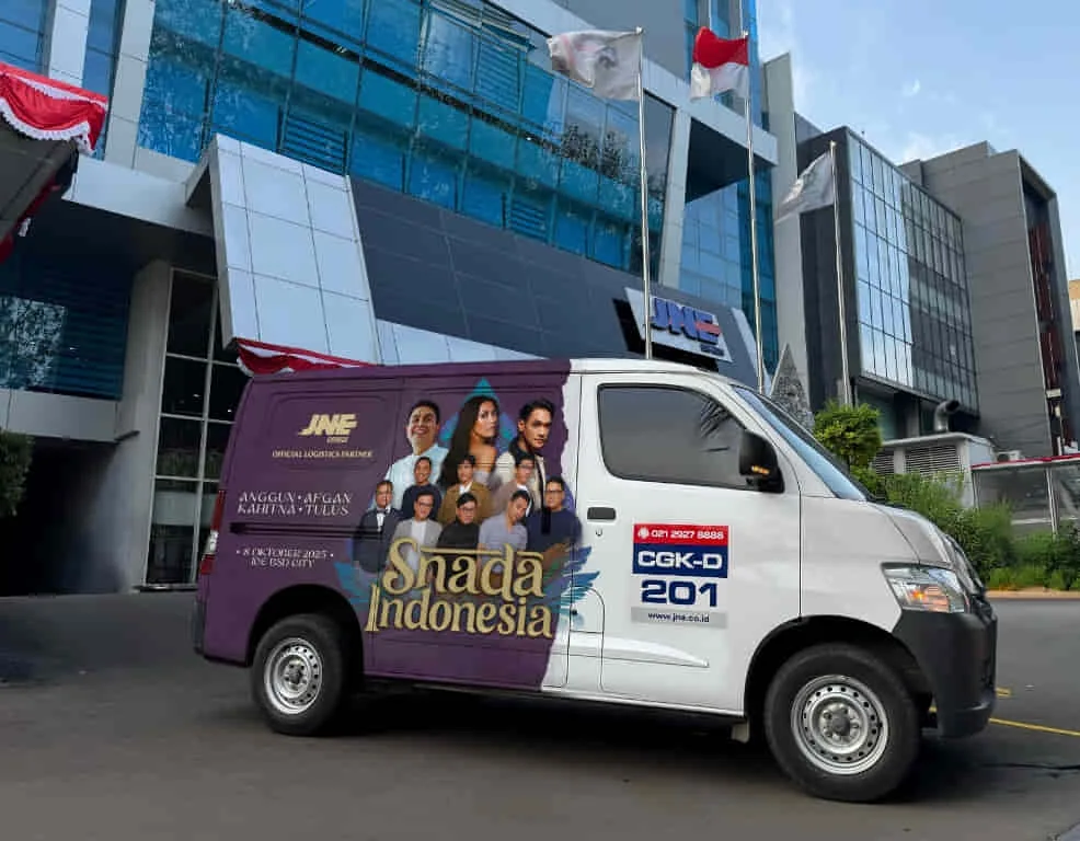 JNE Resmi Jadi Official Logistics Partner Snada Indonesia 2025