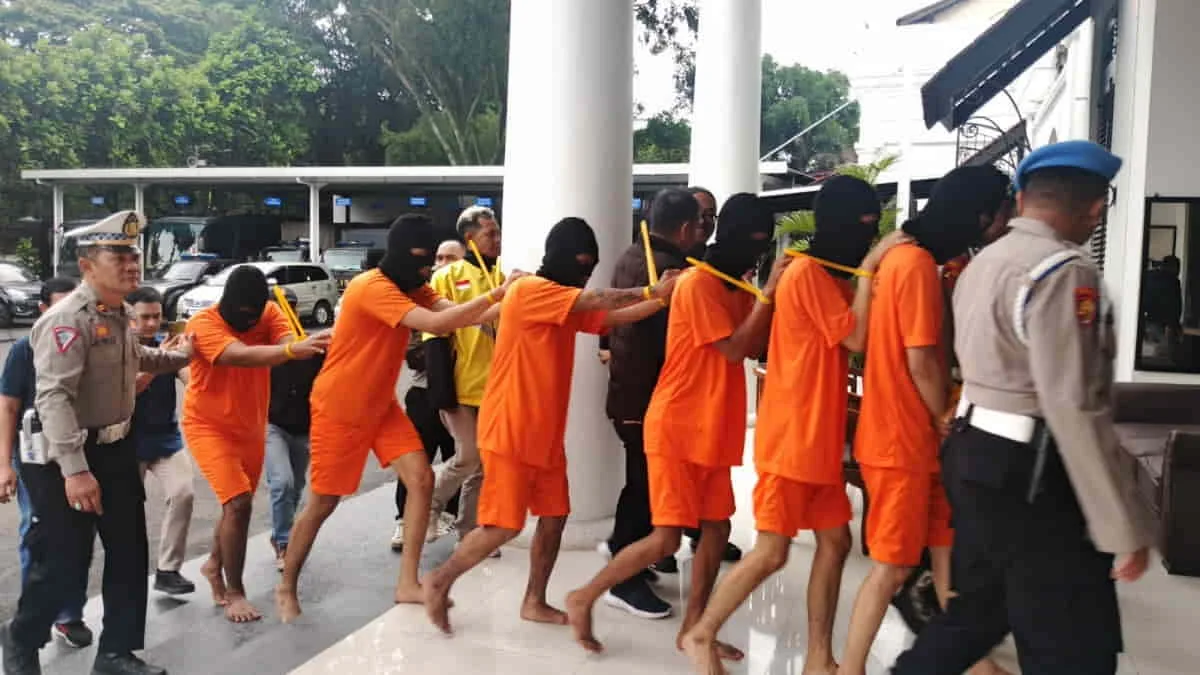 Kerap Sasar Pengemudi Ojol, Aksi Kawanan Begal Berakhir di Jeruji Besi Polrestabes Bandung