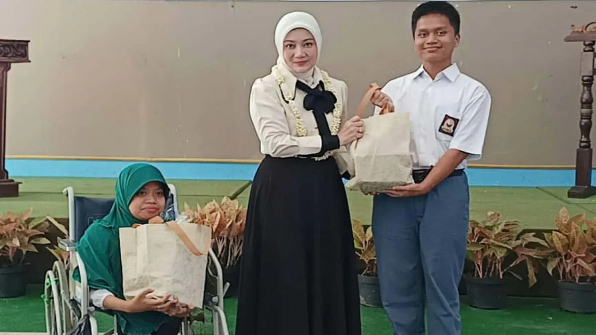 Kunjungi SLBN A di Cimahi, Atalia Memandang Penyandang Disabilitas Perlu Dukungan Motivasi Ekonomi