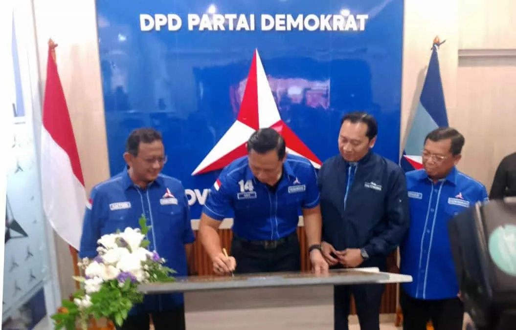 Resmikan Kantor DPD Demokrat Jawa Barat, AHY Pesan Jadikan Rumah Rakyat