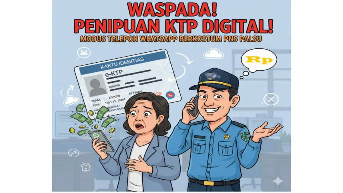 Waspada! Aksi Penipuan Berkedok Aktivasi KTP Digital Sudah Telan Banyak Korban