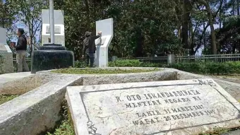 Monumen Oto Iskandar Dinata di Lembang Dipugar Pihak Keluarga, Ini Alasannya