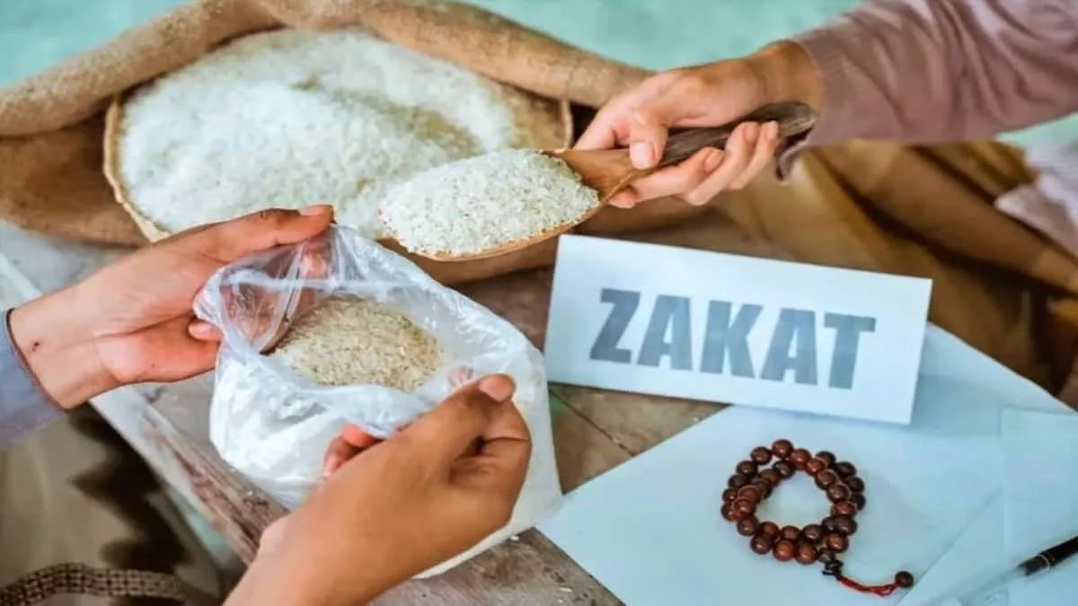 Ilustrasi zakat fitrsah. Foto: net/