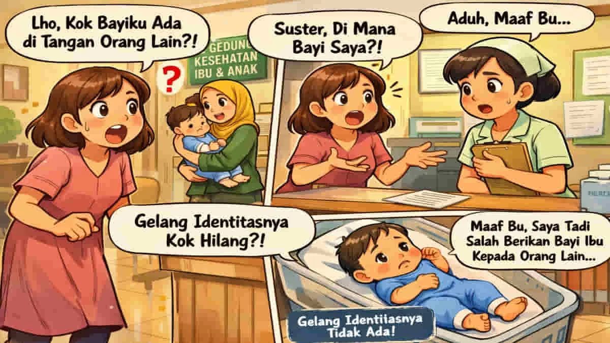 Viral di media sosial kejadian bayi hampir tertukar di RSHS. Dinas Kesehatan Provinsi Jawa Barat segera melakukan evaluasi mutu layanan. Foto: ilustrasi/