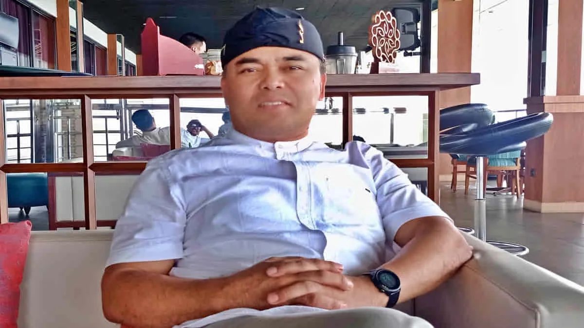 Politisi senior yang juga Ketua DPD Golkar Kabupaten Bandung, Sugianto menegaskan akan kembali maju dalam kontestasi bursa pemilihan calon Ketua DPD pada Musda Golkar Kabupaten Bandung. Foto: cep/trustjabar