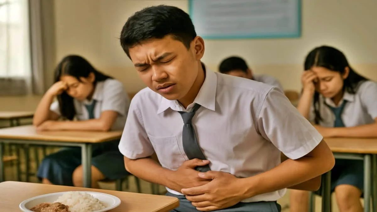 Dugaan gejala keracunan menu Makanan Bergizi Gratis (MBG) kembali terjadi di Bandung Barat, Jawa Barat. Sebanyak 133 pelajar menjadi korban. Foto: ilustrasi/