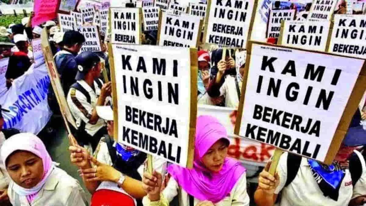 Pengangguran dan agresivitas pertumbuhan ekonomi Indonesia. Foto: ilustrasi/