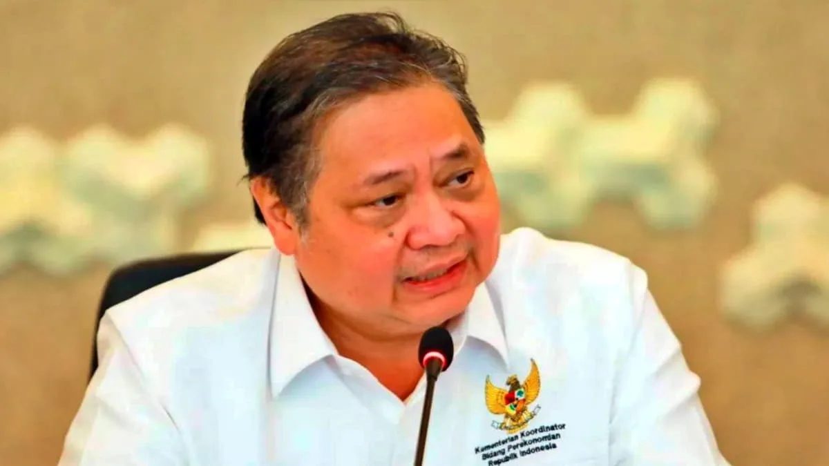Menteri Koordinator Bidang Perekonomian, Airlangga Hartarto. Menghadapi konflik Timur Tengah, Indonesia menyiapkan beberapa skenario ekonomi. Foto: ist/net