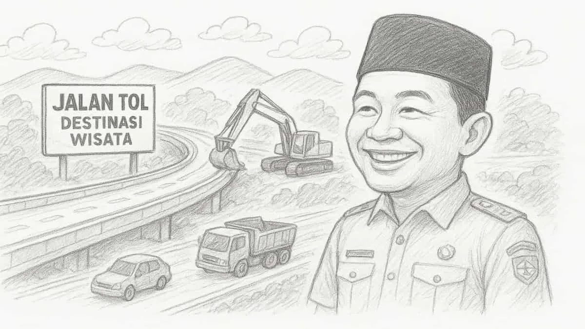 Bupati Bandung Dadang Supriatna kembali mewacanakan akan membangun proyek mercusuar berupa pembangunan Jalan Tol Socipa. Bupati mengklaim, kebutuhan aksesibilitas itu lantaran wilayah Bandung Selatan kini kerap menjadi destinasi wisata. Foto: ilustrasi/net