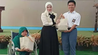 Kunjungi SLBN A di Cimahi, Atalia Memandang Penyandang Disabilitas Perlu Dukungan Motivasi Ekonomi