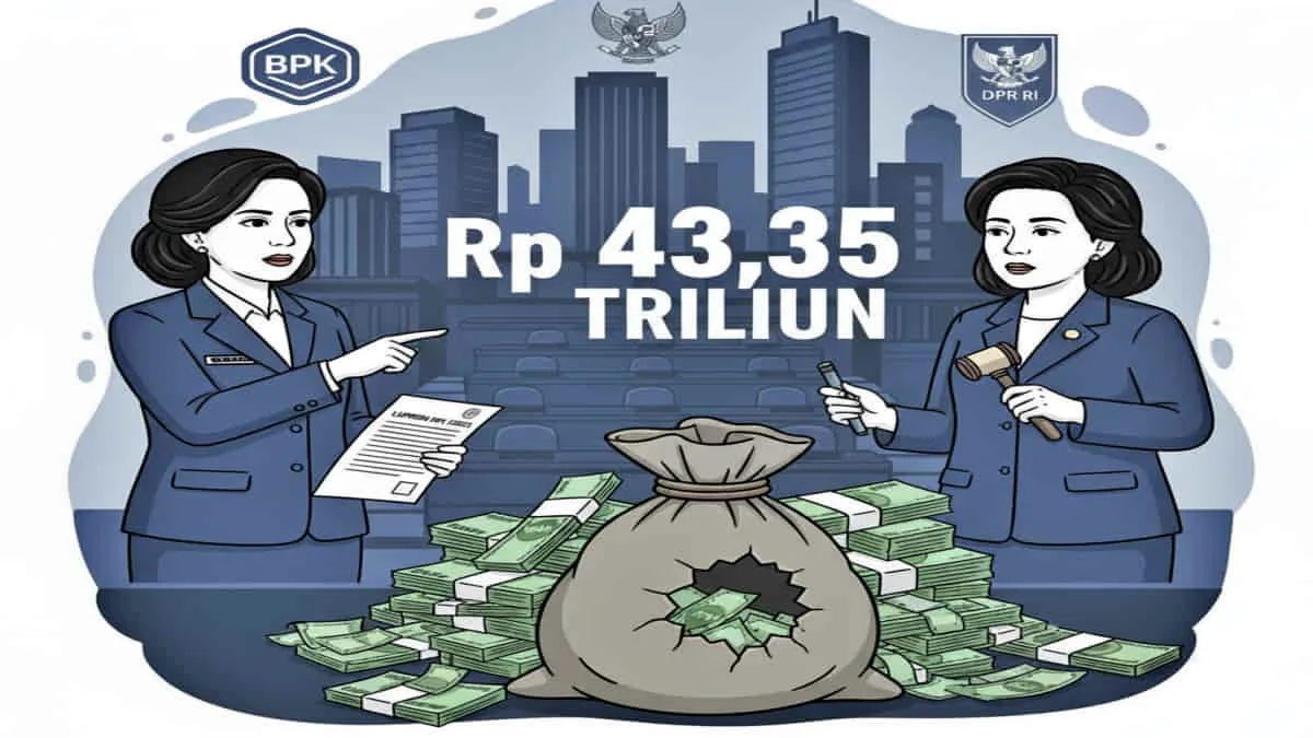 BPK menemukan pemborosan keuangan pada BUMN dan lembaga sebesar Rp 43,35 triliun pada semester I Tahun Anggaran 2025. Foto: ilustrasi