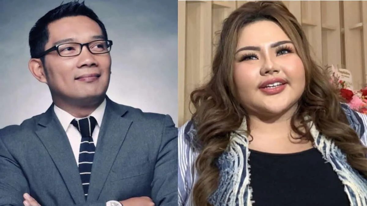 Kolase foto Ridwan Kamil (kiri) dan Lisa Mariana (kanan). Majellis hakim PN Bandung, Jawa Barat, dalam sidang putusan sela menolak eksepsi tergugat dan memerintahkan kedua belah pihak melanjutkan pemeriksaan perkara gugatan yang dilayangkan Lisa Mariana. Foto: ist/net
