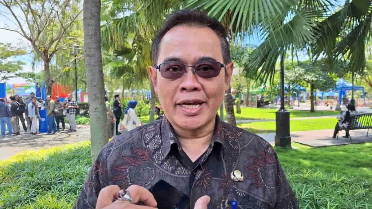Kepala Dinas Koperasi dan Usaha Kecil Menengah Kota Bandung ,Budhi Rukmana. Pemkot Bandung terus mengupayakan agar pelaku UMKM bisa naik kelas dan berdaya saing di tengah derasnya era digitalisasi. Foto: Vil/trustjabar