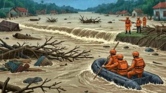 Banjir Bandang di Nduga Papua Pegunungan, 23 Warga Masih Hilang Hanyut Terbawa Arus