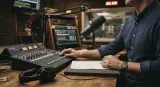 Resep Penyiar Radio Menjaga Kredibilitas di Udara, Menghibur Tanpa Kebobolan Etika. (Ilustrasi AI)