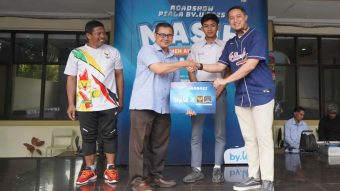 Telkomsel Gelar Roadshow Piala Kompetisi Futsal by U di SMAN 16 Bandung
