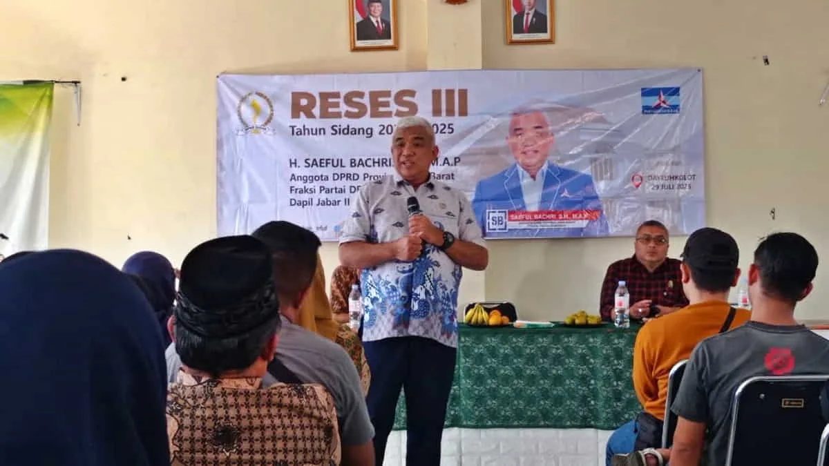 Anggota DPRD Jawa Barat dari Fraksi Partai Demokrat Saeful Bachri berkomitmen untuk mendorong penguatan ekonomi kerakyatan. Foto: ist/