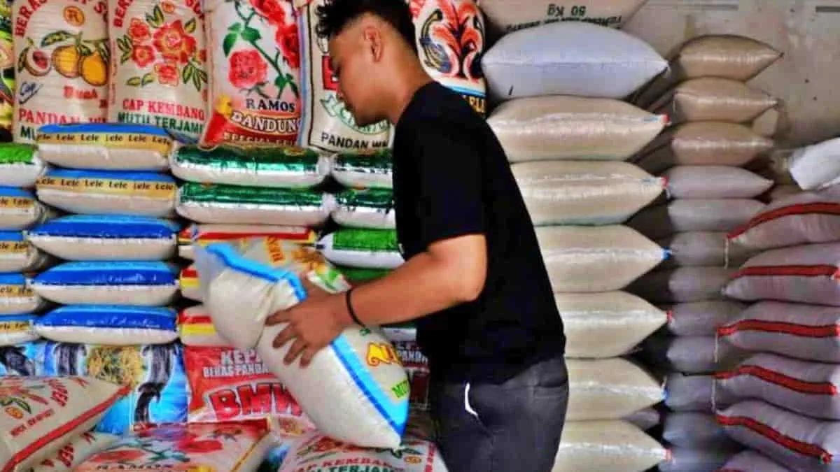 Harga beras medium dan premium di beberapa pasar tradisional di Kabpuaten Bandung, Jawa Barat, naik. Hal itu pun berdampak pada penurunan omzet pedagang lantaran konsumen mengurangi pembelian. Foto: ilustrasi/net