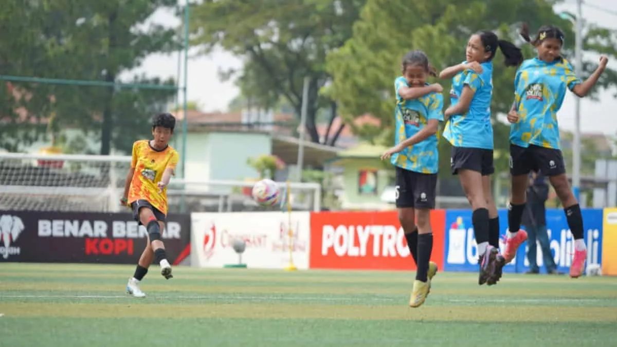 MilkLife Soccer Challenge 2025 - 2026 kembali bergema. Turnamen ini membidik pesepakbola putri di 10 kota. Foto: ist/