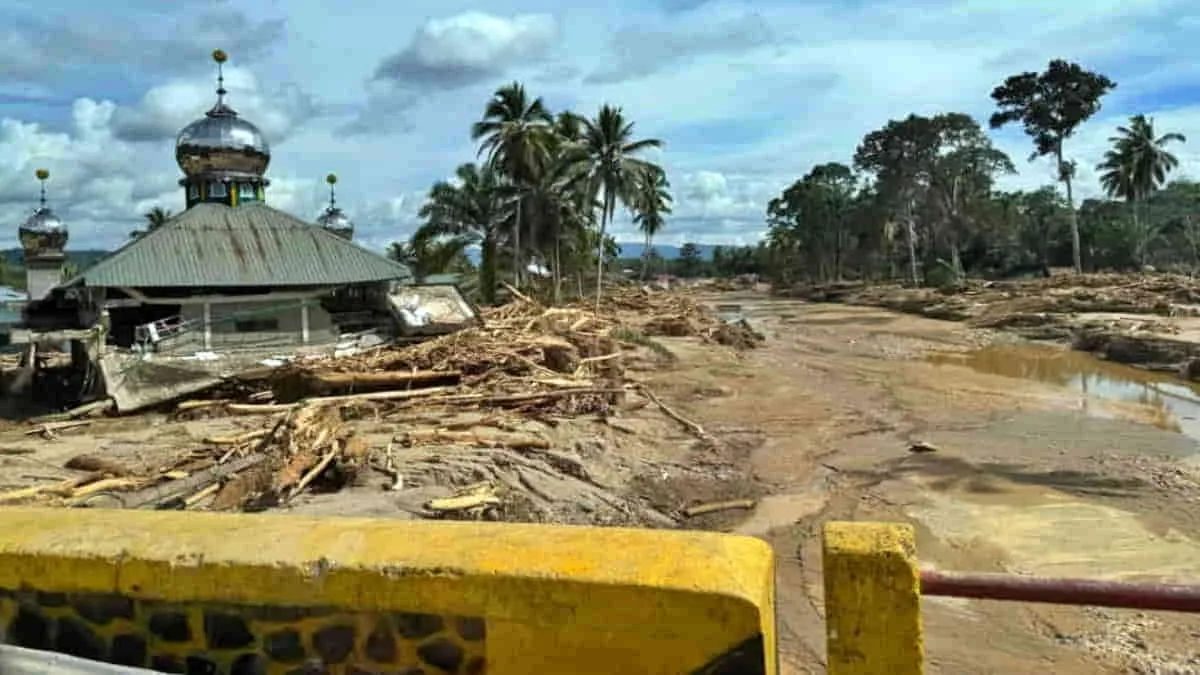 Bencana alam di Sumatra. Foto: dok.BNPB