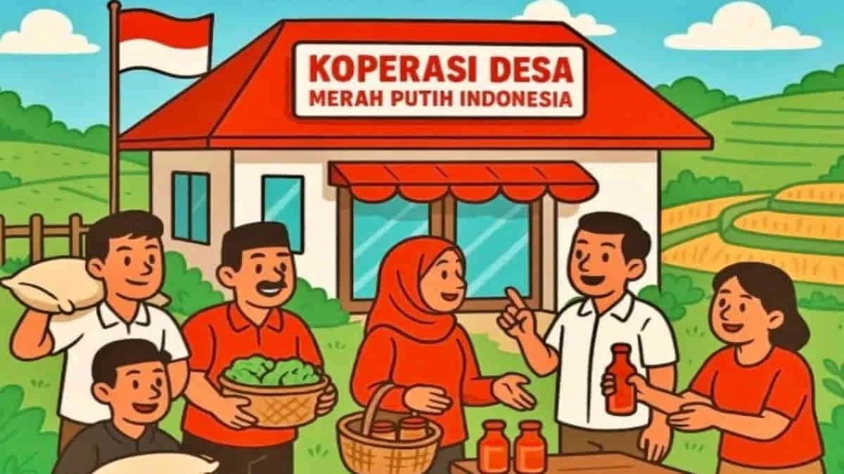 Ilustrasi Koperasi Desa Merah Putih (KDMP). Foto: net/