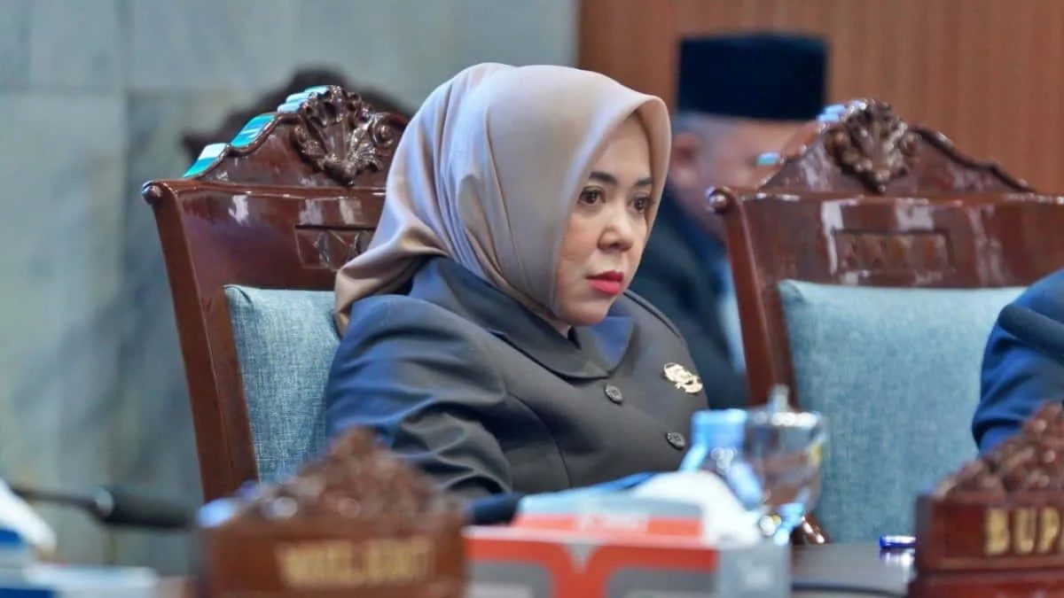 Ketua DPRD Kabupaten Bandung Renie Rahayu Fauzi. DPRD Kabupaten Bandung segera membahas Raperda Pengelolaan BMD dan LKPJ Bupati Bandung 2025 bersama pansus. Foto: ist/