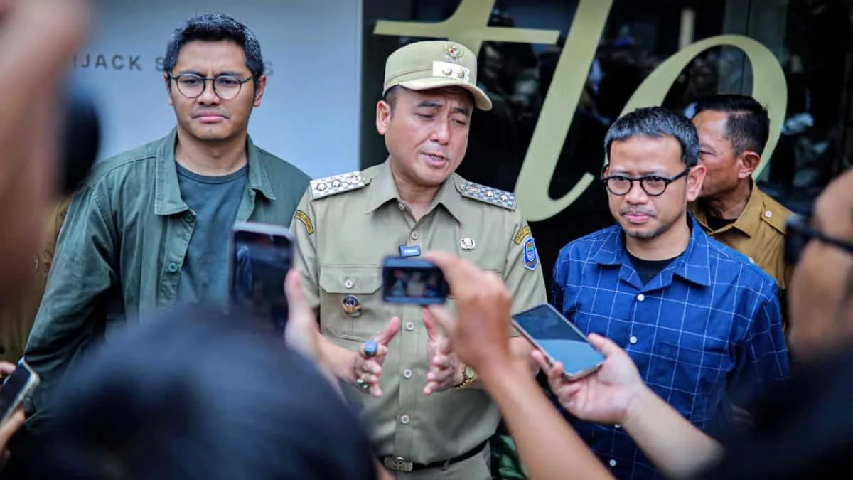 Wakil Wali Kota Bandung Erwin menegaskan Pemkot Bandung terus berupaya mengatasi persoalan banjir di Kota Bandung, Jawa Barat. Foto: ist/