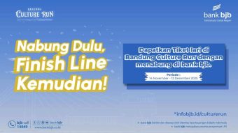 Bandung Culture Run Digelar 14 Desember, Bank bjb Sediakan Tiket bagi Nasabah