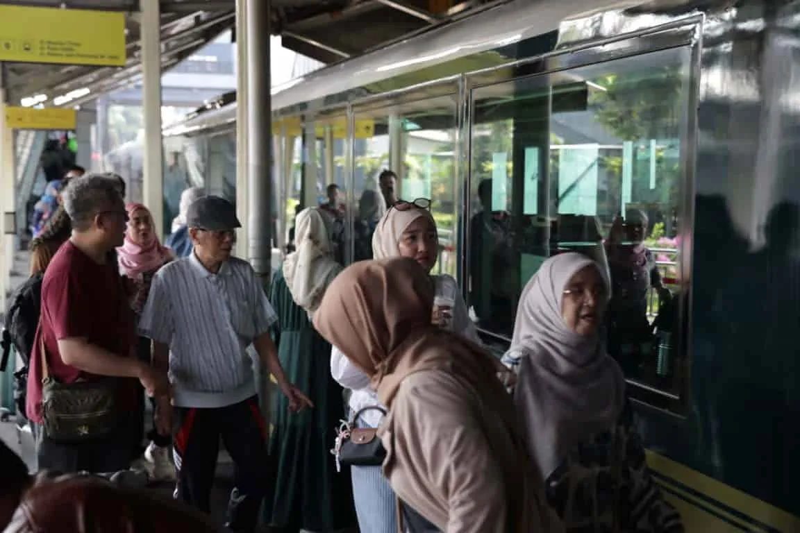 PT KAI Daop 2 mempersiapkan 120 ribu kursi untuk libur Maulid Nabi kali ini. Foto; Ist.