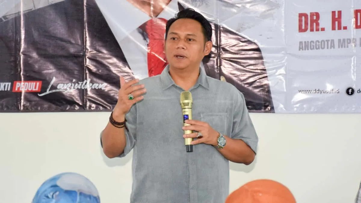 Wakil Ketua DPRD Kabupaten Bandung, Hailuki. Untuk menjaga angka inflasi di Kabupaten Bandung, Jawa Barat, Wakil Ketua DPRD Kabupaten Bandung meminta agar pemerintah daerah menambah frekuensi pelaksanaan dan area cakupan program OPM. Foto: istimewa/