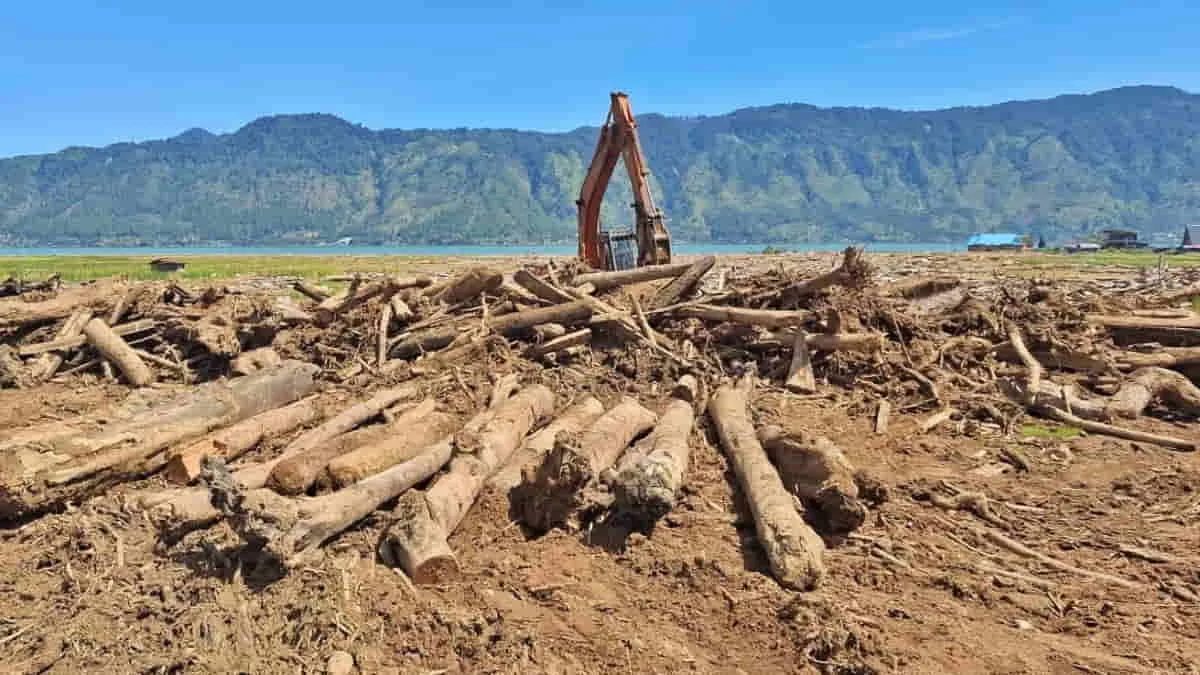 Warga Kampung Toweren, Aceh Tengah mengubah musibah menjadi manfaat. Foto: dok.BNPB/